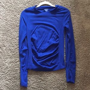 Athletes long sleeve running shirt
